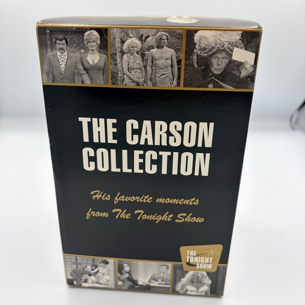 Johnny Carson The Carson Collection 4 VHS Box Set Tonight Show Favorite Moments - Picture 9 of 9